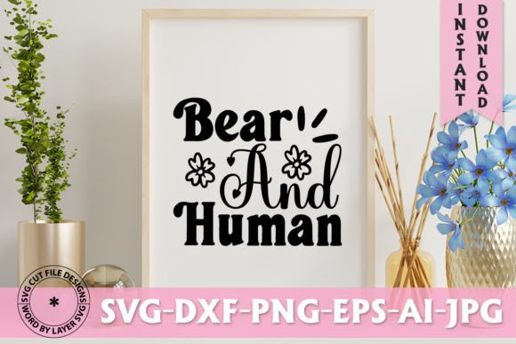 Bear and Human SVG DESIGN: Free Graphics Review