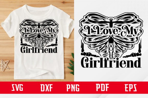 I Love My Girlfriend Svg Design: Graphics & Freebies