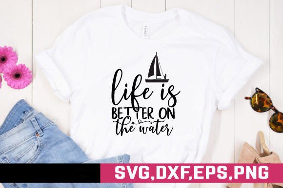 Life is Better on the Water: Graphics & Freebies Review
