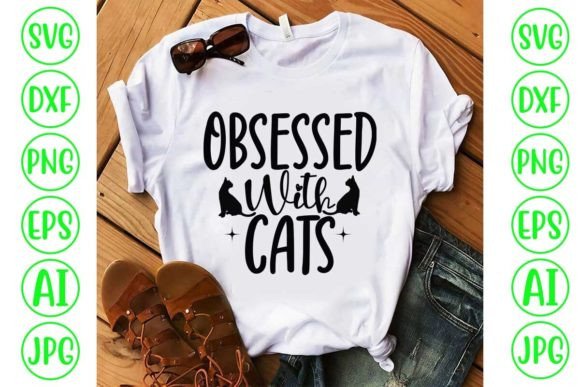 Obsessed with Cats SVG: Graphics & Freebies Review