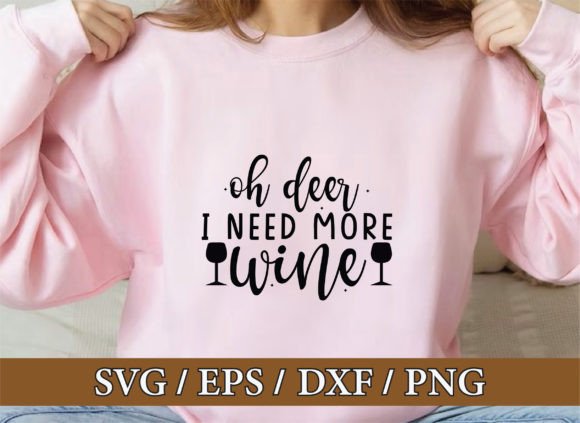 Oh Deer I Need More Wine: Graphics & Freebies Review