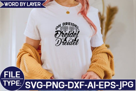 Oh Dreidel Dreidel Dreidel Svg Graphics Freebies