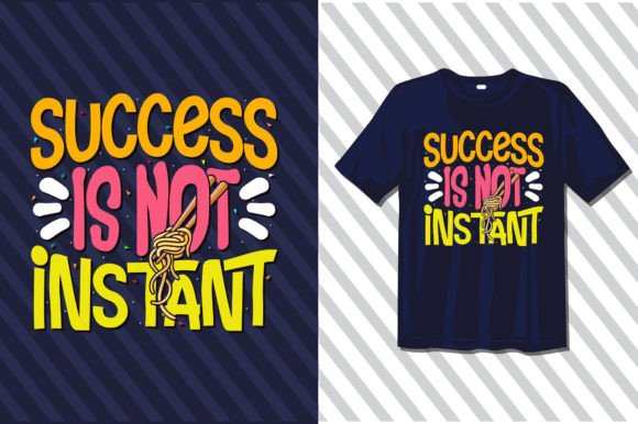 Success Isn't Instant Typography: Free Graphics Review